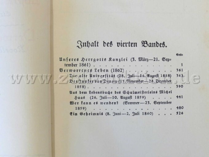 5 Bände - Wilhelm Raabe Sämtliche Werke Erste Serie (Band 2-6) – foto 10 – kavel bij Zoll-Auktion, Dresden