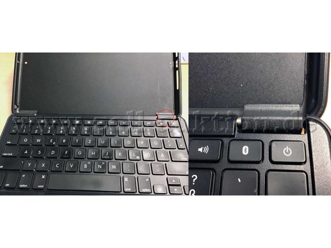 Hülle/Tastatur mit Riss 1