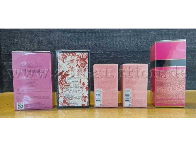 Frauenparfüme, Shiseido, Gucci, 2x Giorgio Armani, Prada