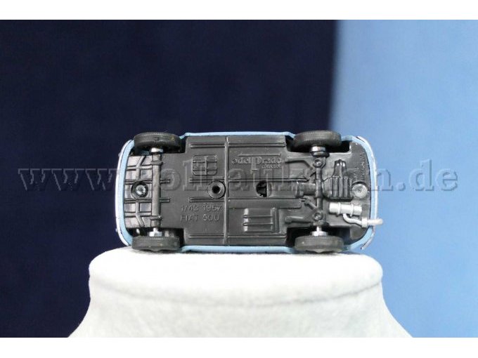 1957 Fiat 500 Ansicht von unten