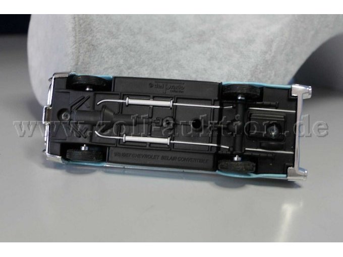 1957 Chevrolet Belair Convertible Ansicht von unten