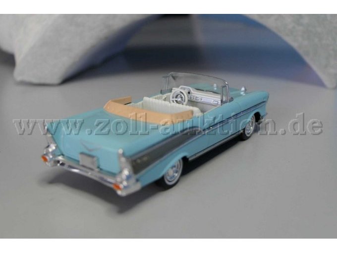 1957 Chevrolet Belair Convertible Ansicht von hinten