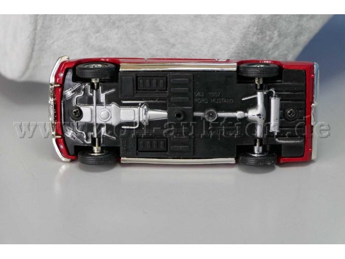 1967 Ford Mustang Ansicht von unten