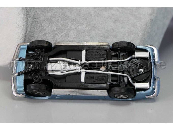 1963 Chevrolet Corvette Ansicht von unten