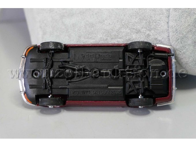 1971 Datsun 240Z Ansicht von unten