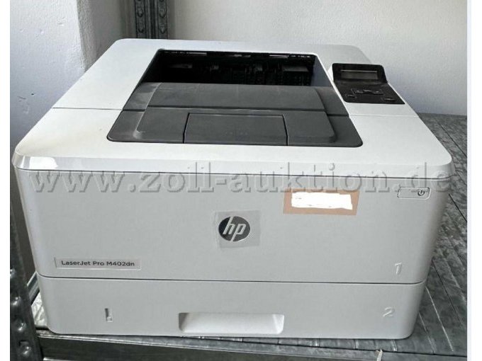HP Drucker, Vorderseite
