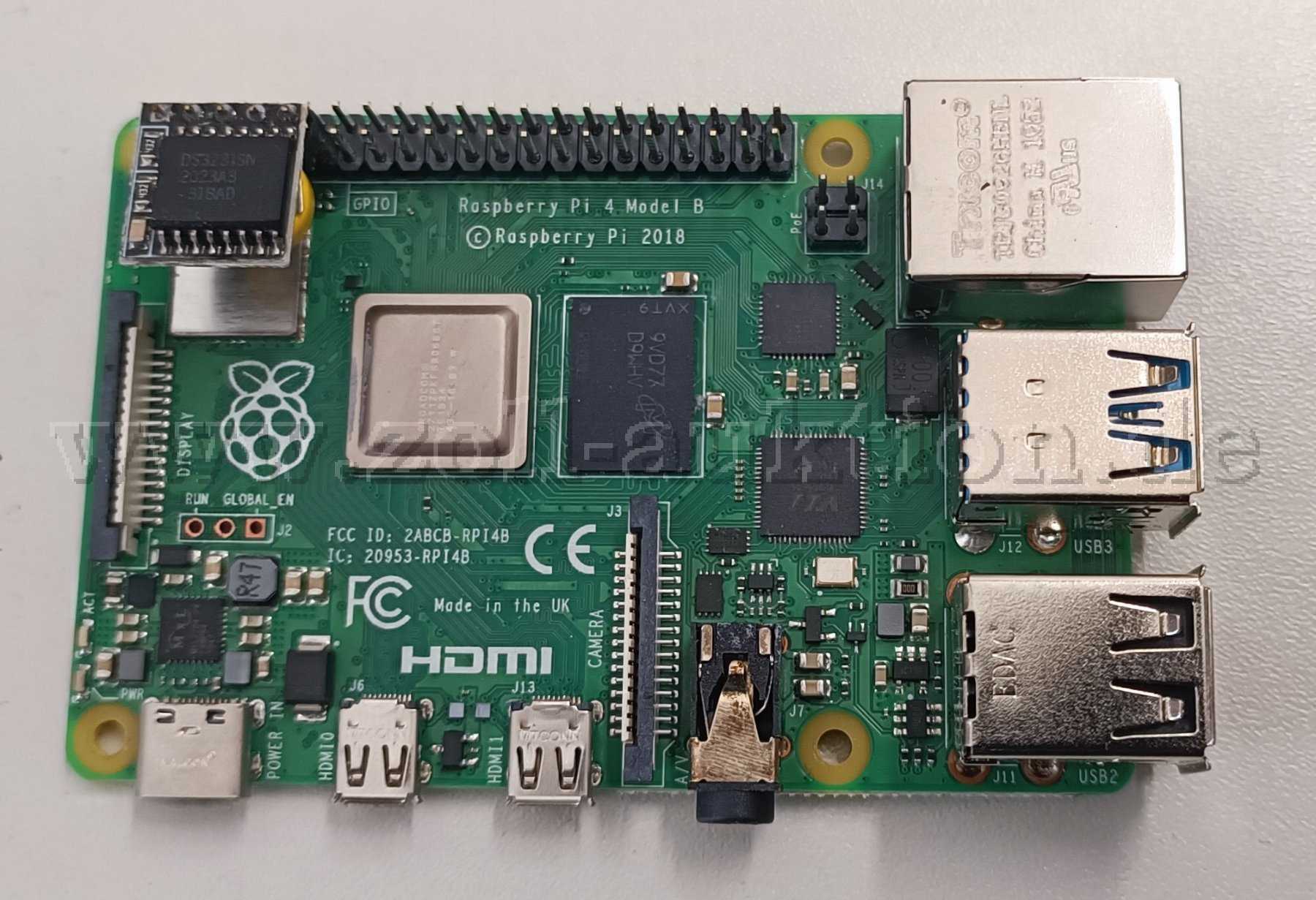 Cpu In Raspberry Pi Zoll-Auktion - 5 Einplatinencomputer (Mini-PC) - Raspberry Pi 4 Model B ...