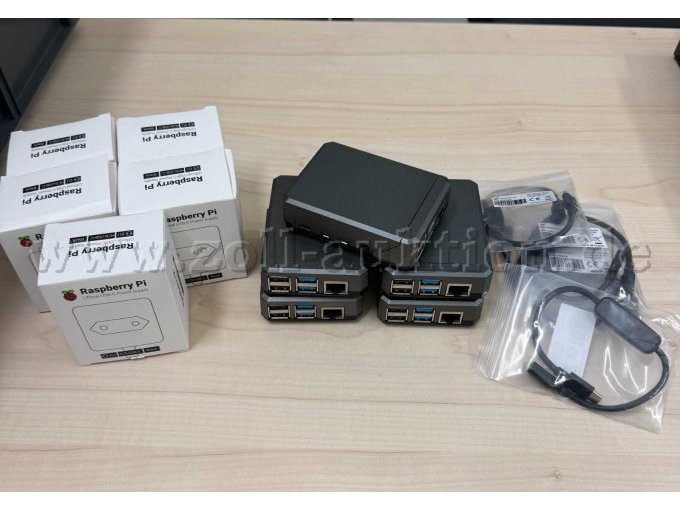 5 Einplatinencomputer (Mini-PC) - Raspberry Pi 4 Model B (Bundle mit 5 Stück) – kavel bij Zoll-Auktion, Meiningen