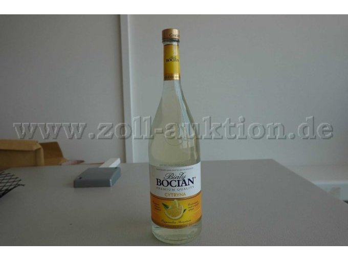 5 Fl. (1x Bialy Bocian Cytryna 285,1x Zubrowka,1x Sliwowica,1x Miodowka,1xEtiuada) – foto 2 – kavel bij Zoll-Auktion, Kiel