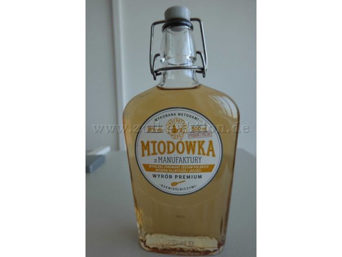 5 Fl. (1x Bialy Bocian Cytryna 285,1x Zubrowka,1x Sliwowica,1x Miodowka,1xEtiuada) – foto 9 – kavel bij Zoll-Auktion, Kiel