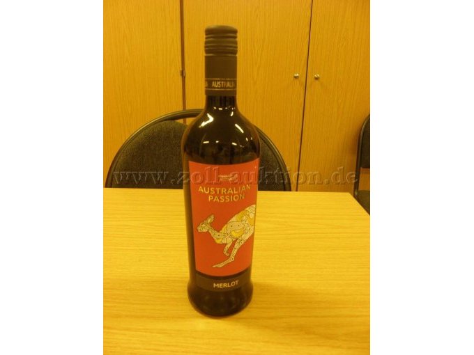 1 Flasche Rotwein Australian Passion Merlot
