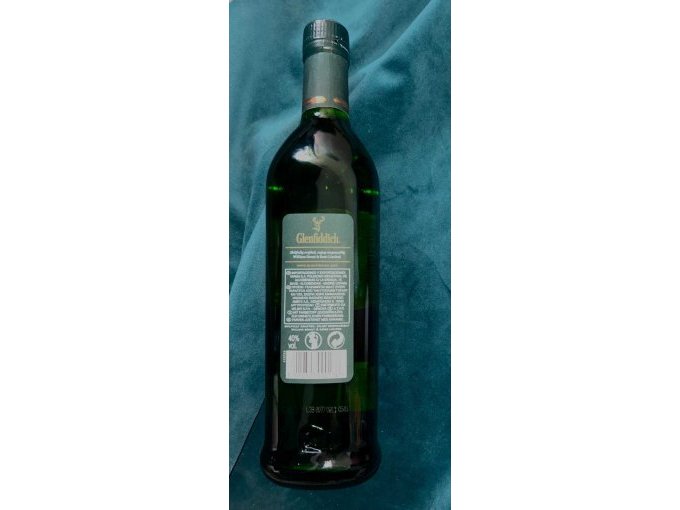 Rückseite Glenfiddich 12 Jahre ohne Verpackung