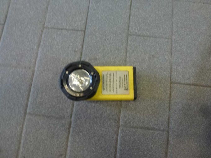 Ansicht eine Handlampe