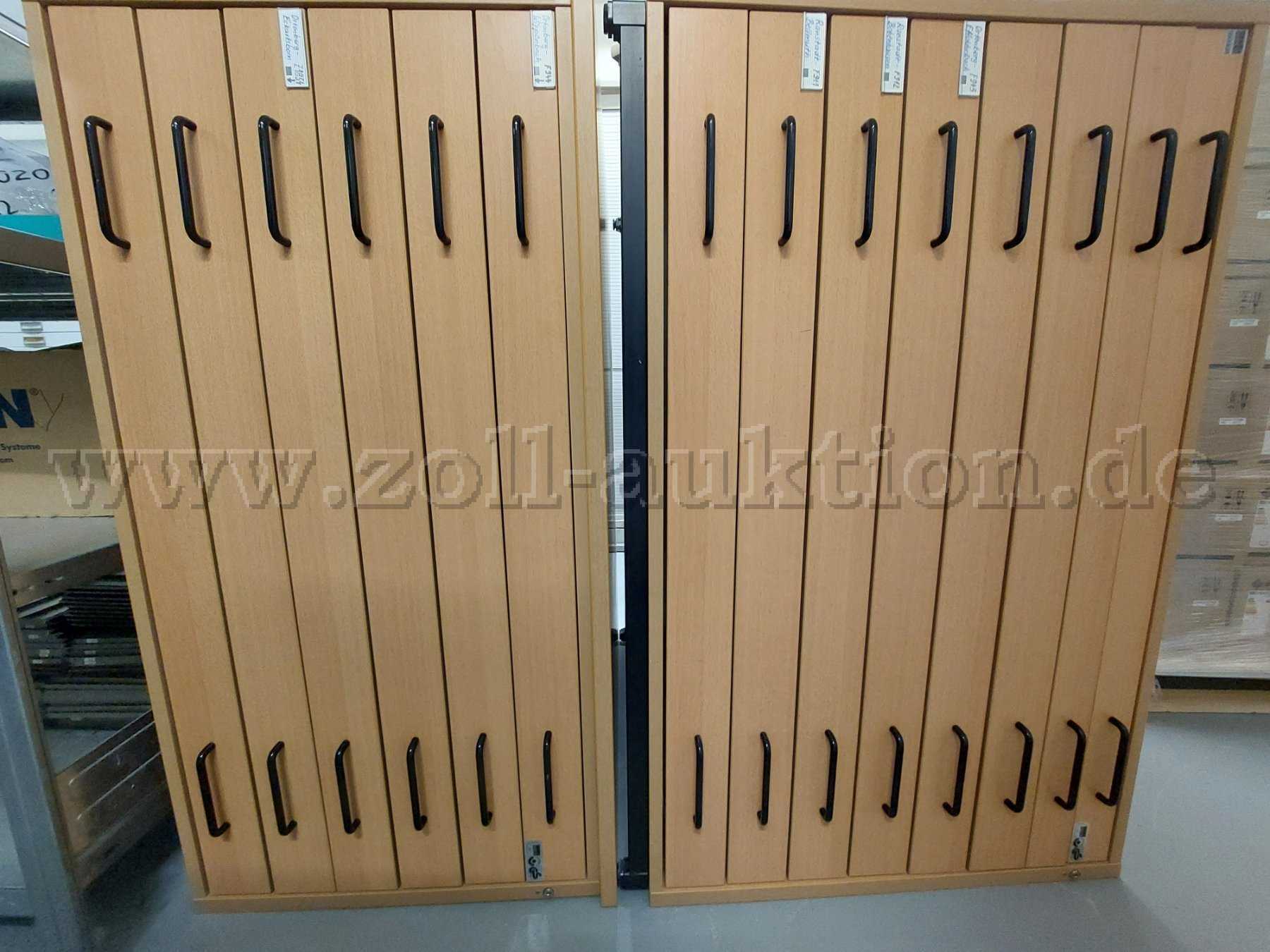 Kartenschrank mit 14 Schubladen