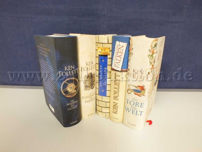 Ansicht der Buchrücken