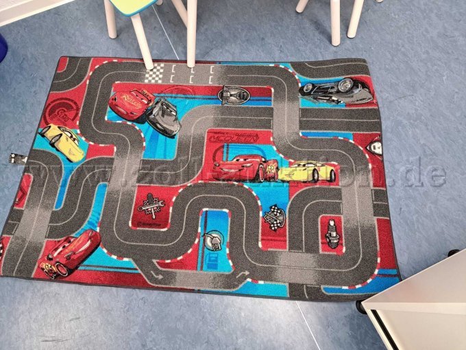 Kinderspielteppich der Firma AW rugs - Draufsicht