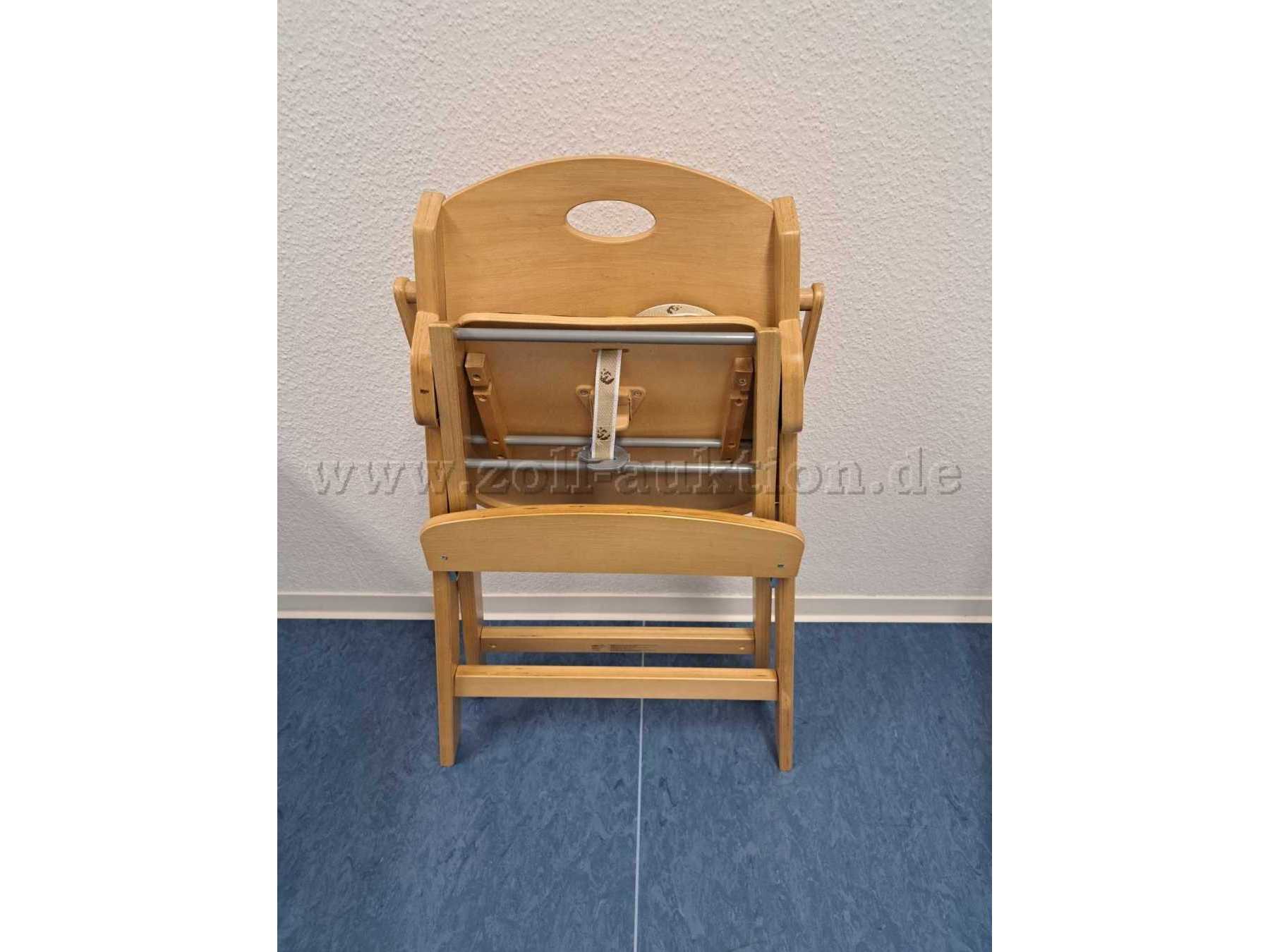 Kinderhochstuhl der Firma roba Baumann GmbH - (zusammengeklappt) Vorderansicht
