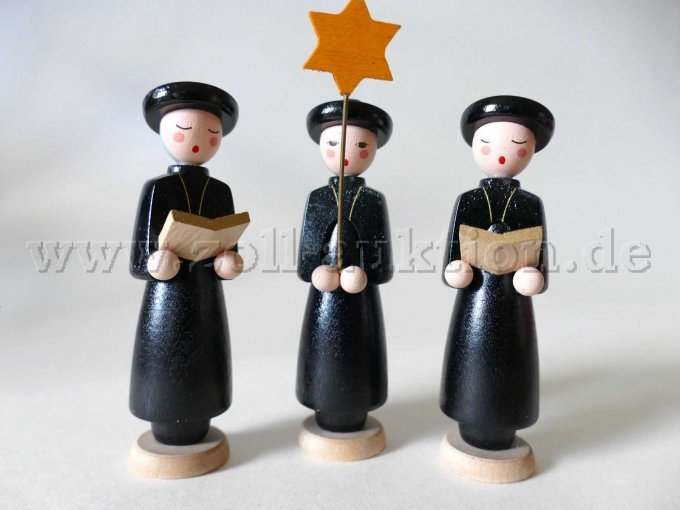 Ansicht drei Figuren