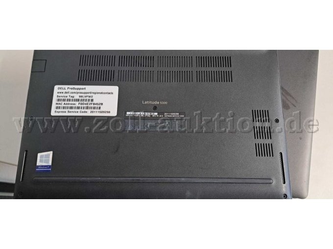 Dell Latitude 5300 von unten