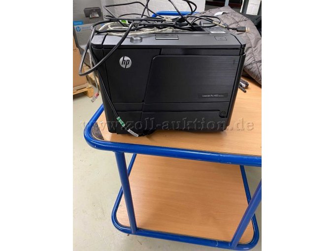 Frontansicht des Druckers HP Laserjet Pro M401dne