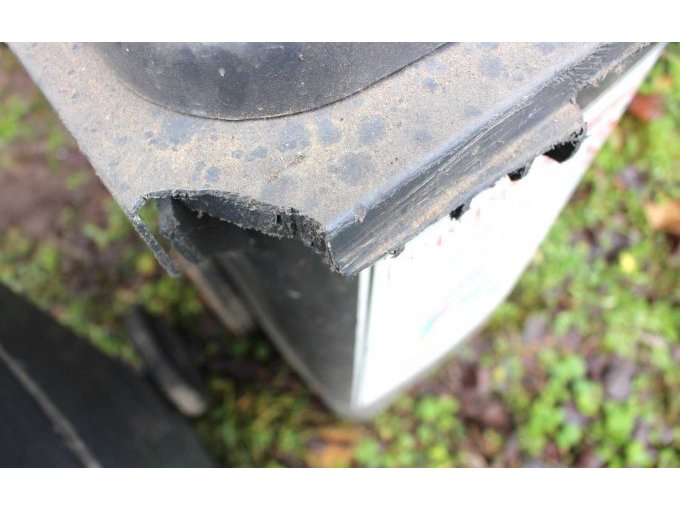 Ansicht Beschädigung