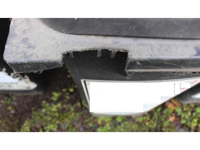 Ansicht Beschädigung