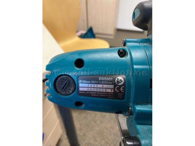 Makita Handkreissäge Typenschild