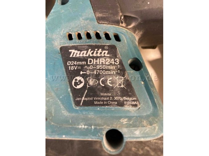 Makita Bohrhammer Typenschild