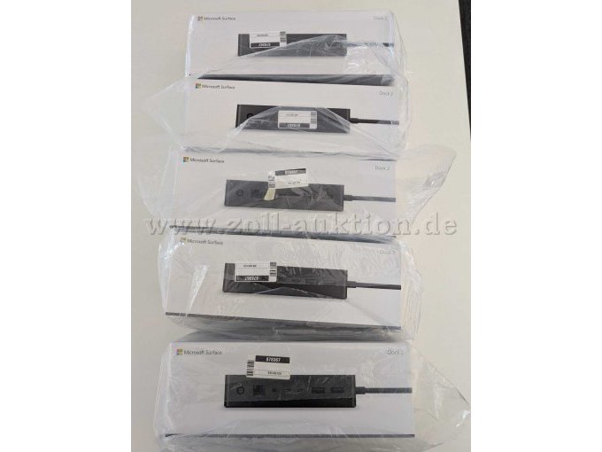 5 originalverpackte Surface Dock2 5 originalverpackte Surface Dock2