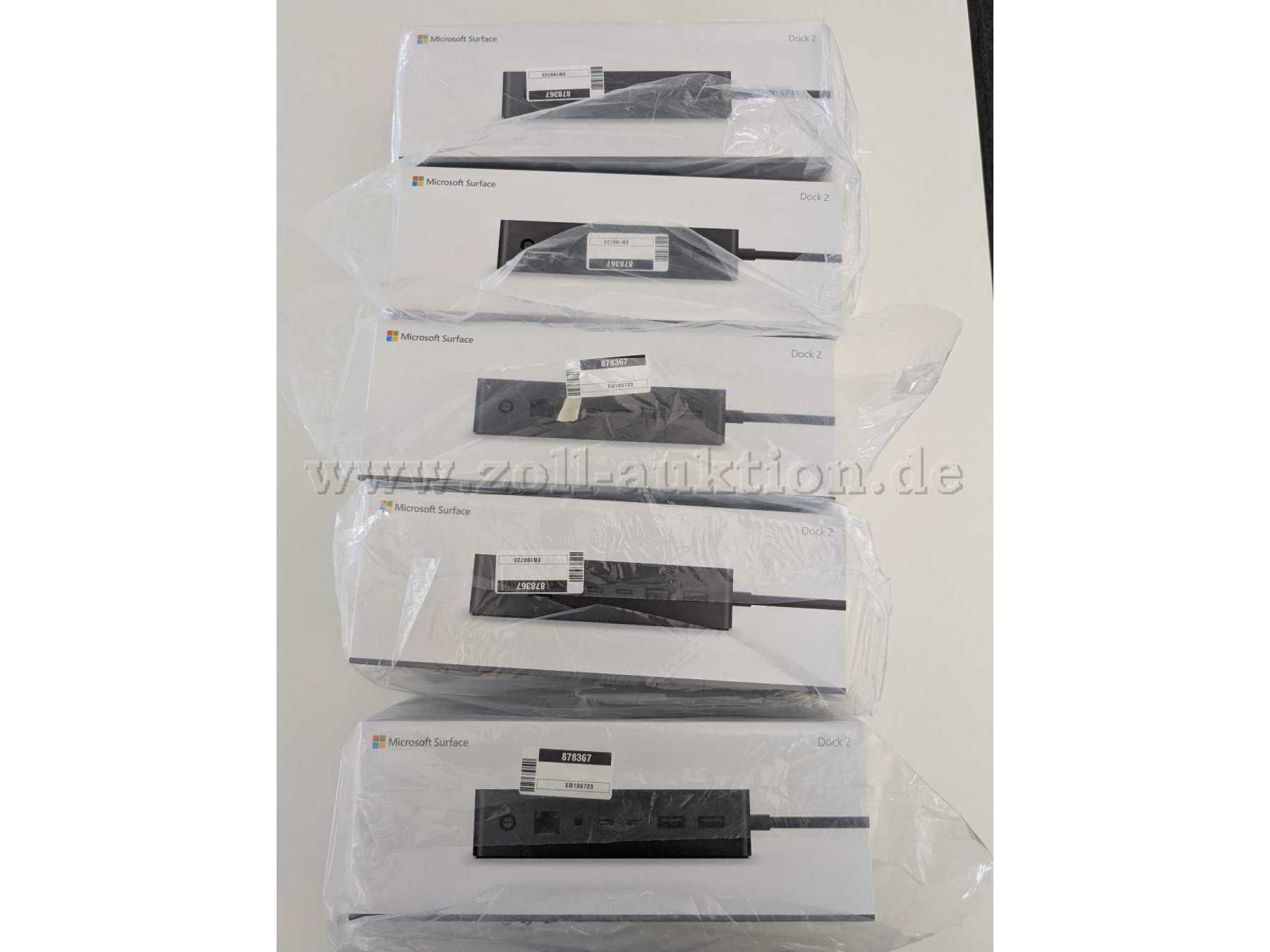 5 originalverpackte Surface Dock2