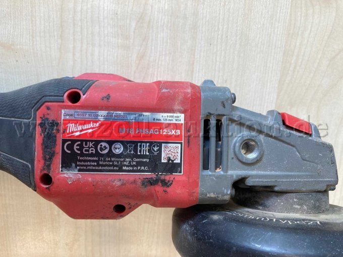 Milwaukee Winkelschneider M18 FHSAG 125XB