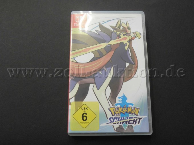 Nintendo Switch Spielkarte Pokemon Schwert in  Verkaufsverpackung