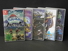 5 Nintendo Switch Spiele in Verkaufsverpackung