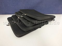 Seitliche Ansicht der Notebookschutzhüllen von rechts liegend