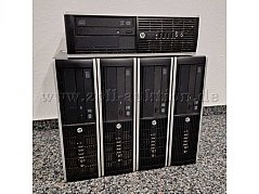 5 Stück HP Compaq Elite 8300 SFF
Ansicht von vorne