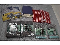 5 Pakete Bettwäsche  &  4 Pakete Handtücher  „Tchibo“ - Neuware