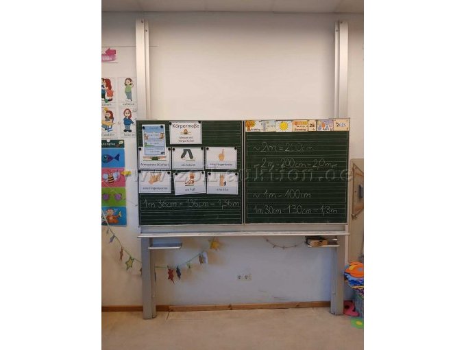 Tafel eingeklappt