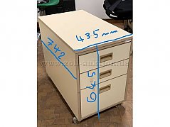 Rollcontainer mit Maße