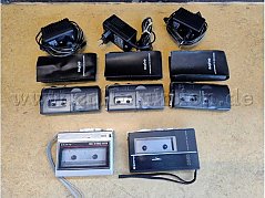 5 Sanyo Kassettenrekorder