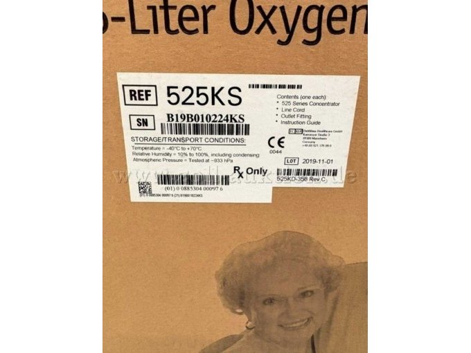 5 zuurstofconcentrators (5 l/min), type 525 KS, van DeVilbiss – foto 3 – kavel bij Zoll-Auktion, Köln