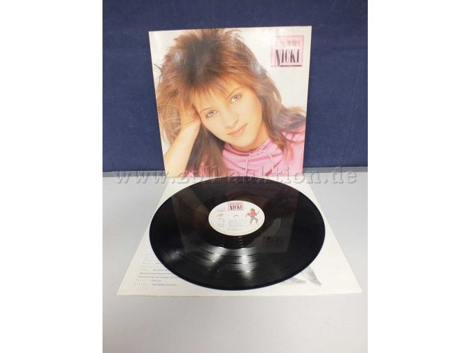 Detailansicht der LP "Nicki "Kleine Wunder" ohne Hülle