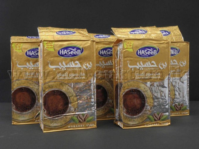 5 Packungen a 500g Kaffee Haseeb