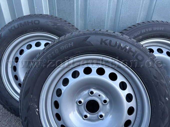 5 Stück Winterkompletträder Kumho Wintercraft WP 52+*neuwertig – foto 2 – kavel bij Zoll-Auktion, Münster