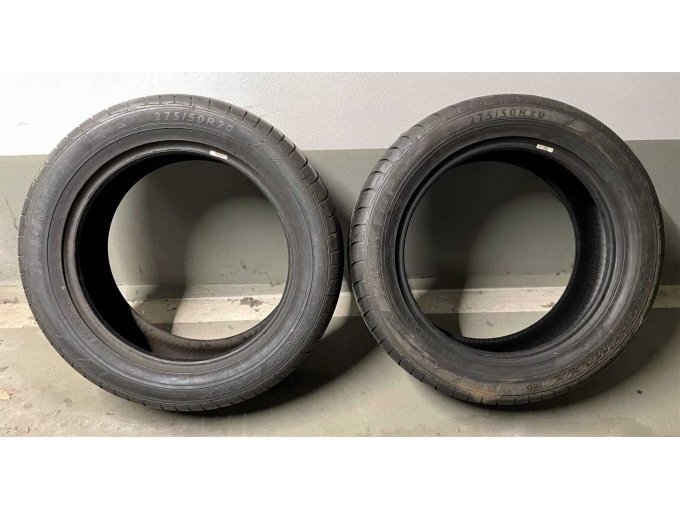 2 x DUNLOP SP Sport Maxx-Reifen, Rückseite