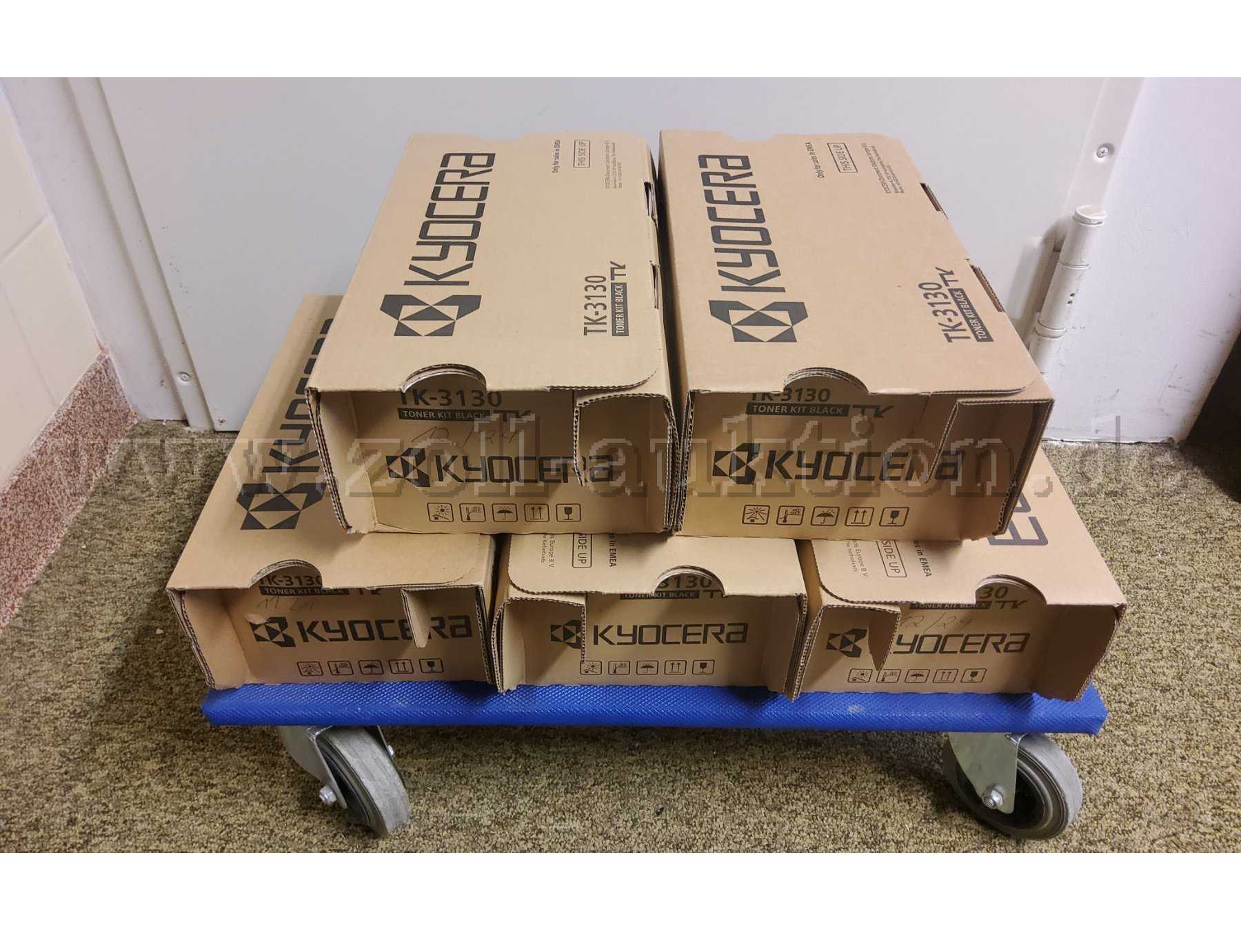 5 x Toner   ohne Rollbrett