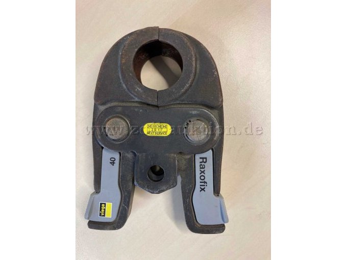 Rückseite einer Pressbacke