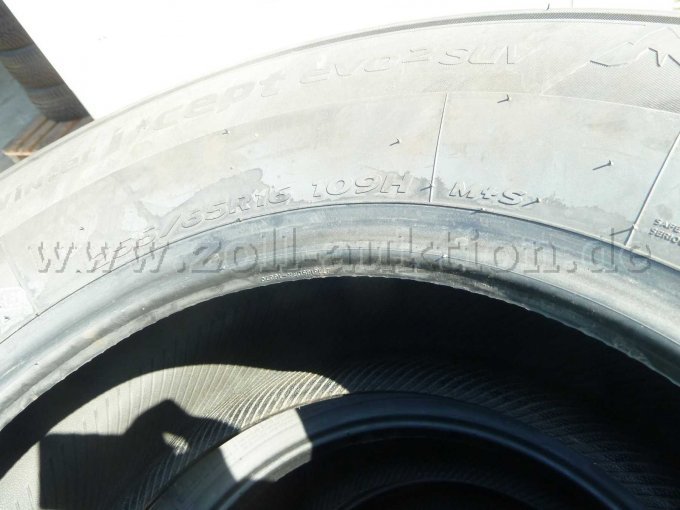 5 winterbanden Hankook 255/65 R16 109H – foto 6 – kavel bij Zoll-Auktion, Nürnberg