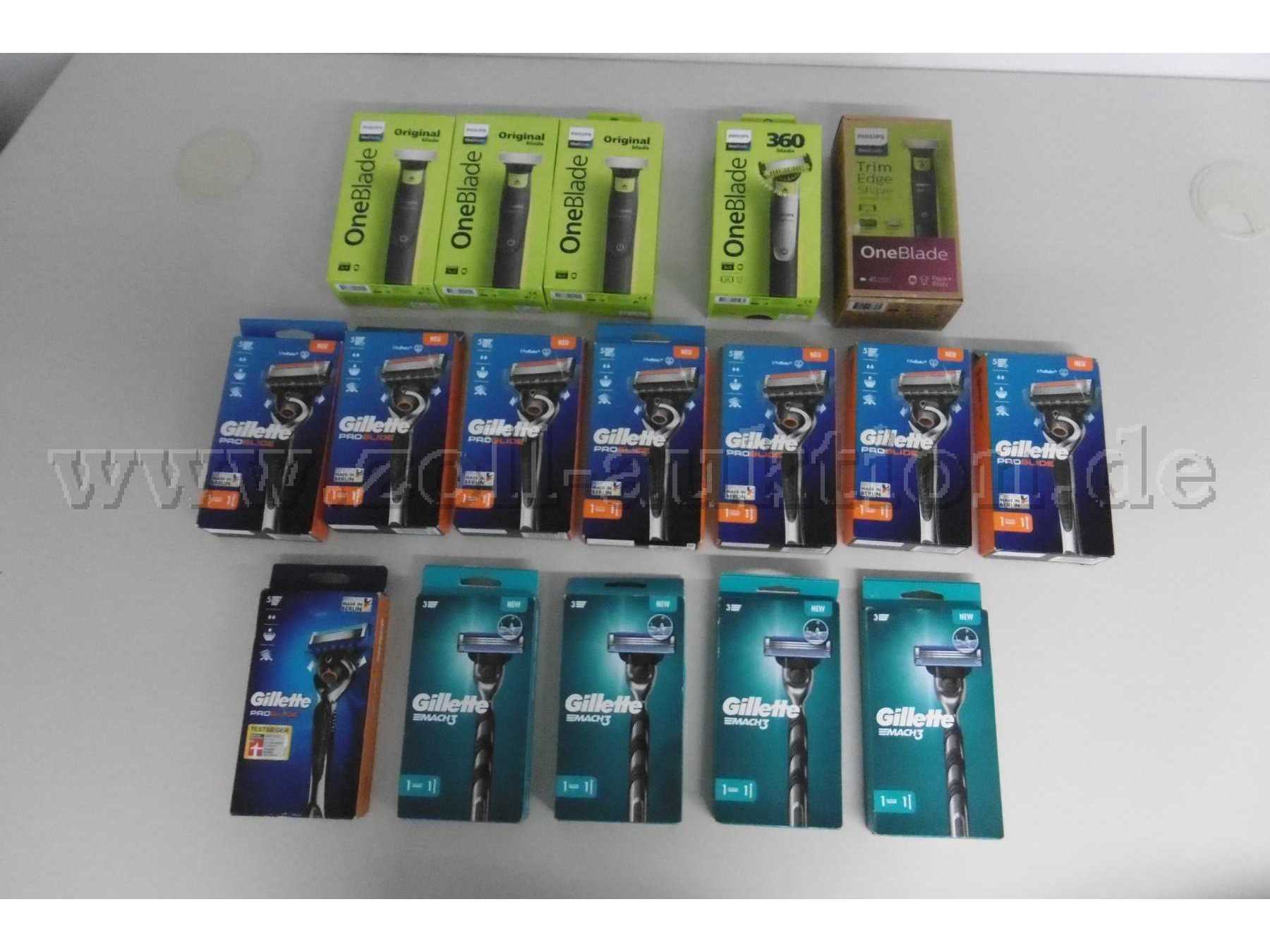 Gesamtansicht aller Auktionsgegenstände