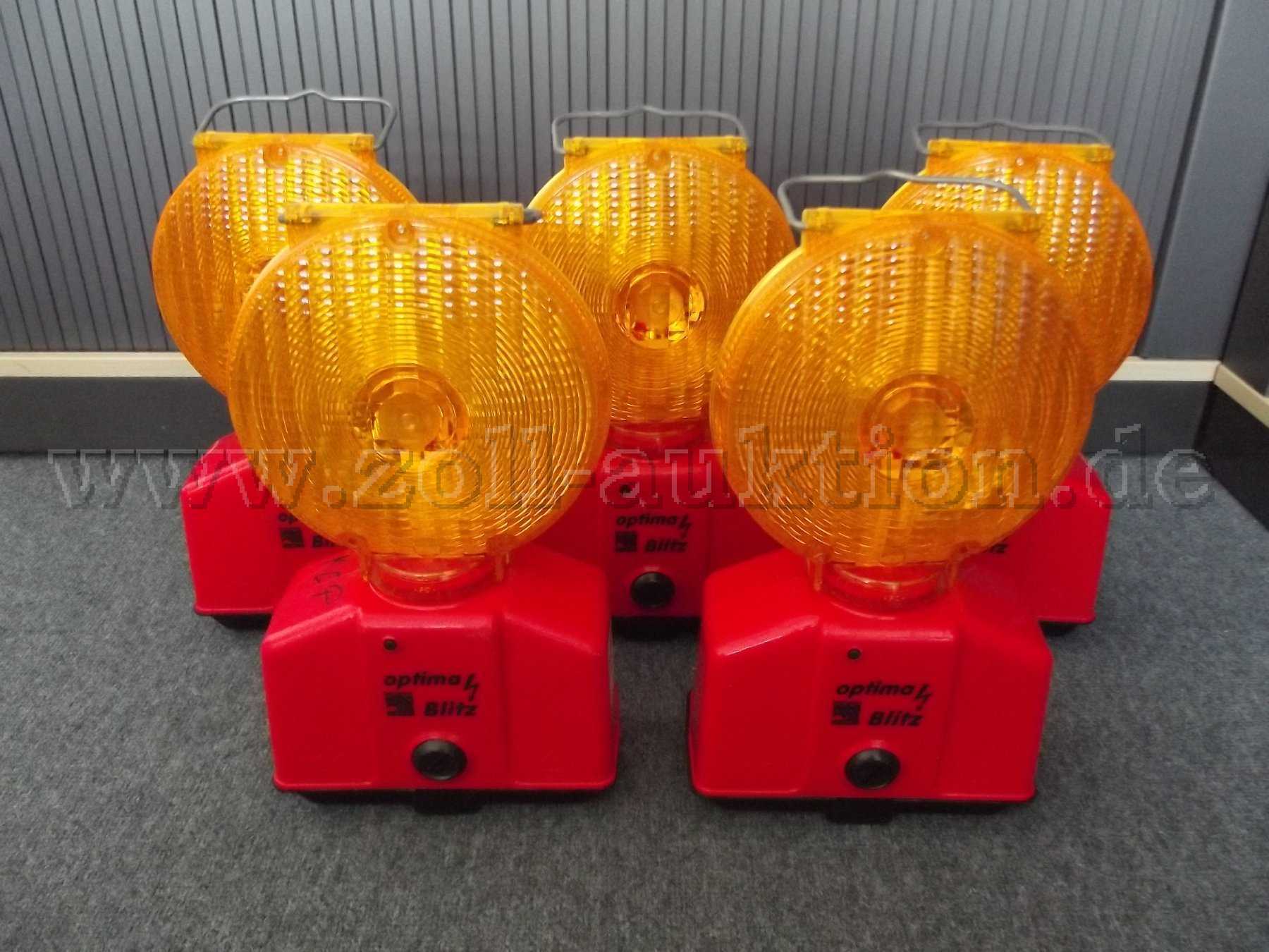 5 Blitzleuchten Optima Blitz