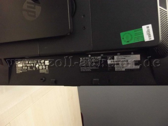 Bild von Typenschild